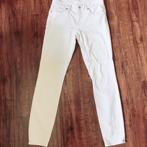 Madewell White Jeans